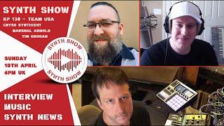 GEOSynths Synth Show - Ep138 - With Team USA - Cryss Synthient, Marshal Arnold & Tim Grogan