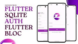 Flutter Login & Sign Up | SQLite Flutter Bloc | [2024]