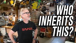 Adam Savage's Post-Death Plan for His Shop and Collections