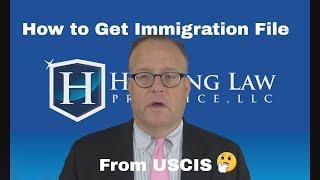 How to get Immigration file from USCIS? FOIA Explained!