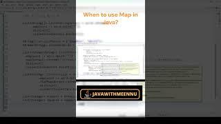 When to use Map in Java? #javaprogrammingjourney #javatutorials #advancedjava #java #codinginjava