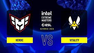 Heroic vs. Vitality - Map 3 [Vertigo] - IEM Katowice 2024 - Group B