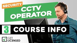 What you will learn on an SIA CCTV Operator Licence Course | Security Training