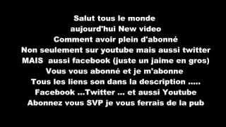 Comment avoir pleins d'abonnés et j'aime sur facebook youtube, twitter...