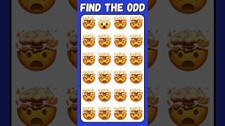 FIND THE ODD ONE CAN YOU ? PART 1 | #shorts #emojichallenge #spottheoddone #emoji