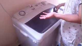 How to use a semi automatic washing machine