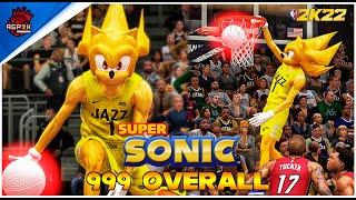 NBA 2K22 Super Sonic 999 Overall Cyberface | Next Gen PC Mod Concept 