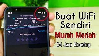 Cara Membuat Hotspot WiFi Di Rumah Secara Permanen