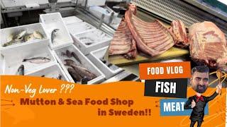 Sweden karikadai | Fresh Fish & Meat Shop | Food Vlog