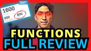 [August SAT Math] Everything You Need To Know - Functions Full Review