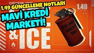 MOLOTOF! MAVİ KREDİ MARKETİ! FIRE&ICE MODU! 1.49 GÜNCELLEME NOTLARI İNCELEME! Critical Ops Türkçe