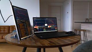 Travel Trading Computer Setup - Day in the Life of a Day Trader Ep.003