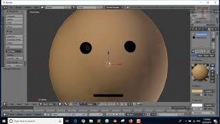 Create animation of character face Blender 3D Tutorial