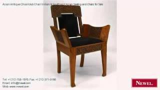 Asian Antique Chair/club Chair Indian & Southeast Asian