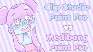 Clip Studio Paint Pro vs Medibang Paint Pro