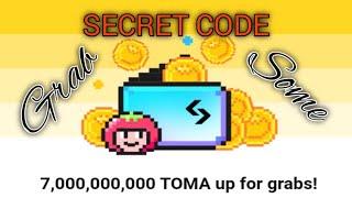 Free 7 Billion $TOMA Treasure Hunt SECRET CODE || Tomarket Listing New Update