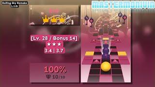 「Rolling Sky Remake 1.3.0r」Era | Lv. 28/Bonus 14  | MasterMonivin