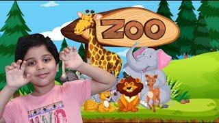 Learn about wild animals | Wild animals for kids | Visit to zoo | Jungle Animals | preschool