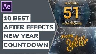 10 Best After Effects New Year Countdown 2023 Templates