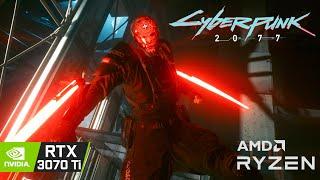 Cyberpunk 2077 | RTX 3070 Ti | Ryzen 7 5800X | All settings 1080p | RTX On/Off | DLSS On