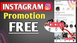 How to promote Instagram account for free | Instagram Account Promotion | Instagram promotion 2022