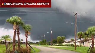 Special report: Multiple tornadoes seen in Florida ahead of Milton's landfall