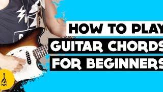 How To Play Guitar Chords For Beginners Electric | Best & Easiest Chords On Guitar!