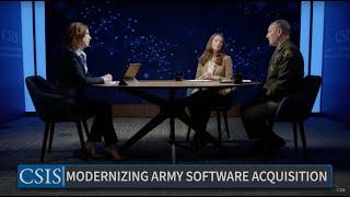 Modernizing Army Software Acquisition: With DASA (SAR) Margaret Boatner and PEO IEW & S BG Ed Barker