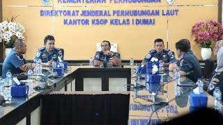 ACARA PENYAMBUTAN DAN PERKENALAN KEPALA KANTOR KSOP KELAS I DUMAI BAPAK YEFRI MEIDISON, M.Mar.E