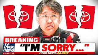 Toyota JUST SHOCKED All Toyota Owners!