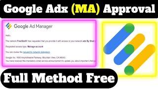 Google adx Approval | How To Get Google Adx MA Approval Full Method Free CPM KING 9t