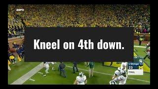 Why You Should Always Kneel on 4th Down at the End of the Game