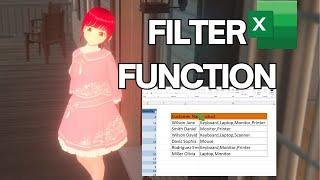 Master the FILTER Function in Excel | Step-by-Step Guide