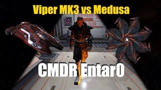 Elite Dangerous: Viper MK3 vs Medusa | HOTAS | Full time FA-OFF