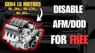 Turn V4 mode off for free. Easily shut off the AFM/DOD system with this trick.