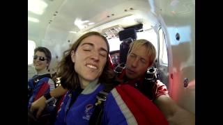 Megan Waterman's Tandem skydive!