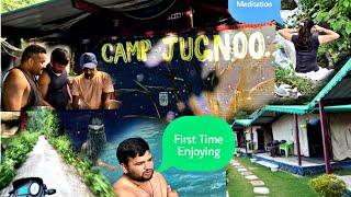 My First #camping #adventure #swimming #rishikesh! By Dev vlogs nature