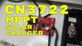 CN3722 MPPT SOLAR CHARGER CONTROLLER MODULE MODIFICATION FROM 3S TO 2S FOR LI-ION BATT CONFIGURATION