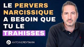 Le Pervers Narcissique a besoin que TU le trahisses (c’est surprenant)