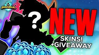 Brawlhalla just revealed NEW SKINS + FREE CODES & GIVEAWAY