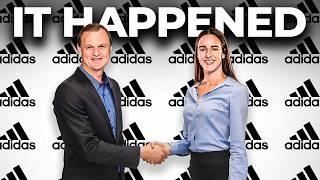 IT HAPPENED! Caitlin Clark & Adidas CEO Just Announced New $40 Million Partnership Deal