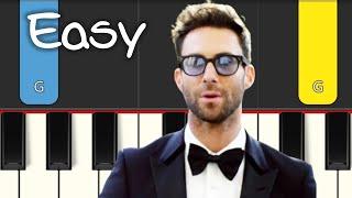 Sugar - Maroon 5 - EASY PIANO TUTORIAL