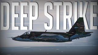 Su25a deep strike in ''Enigmas Cold War server'' on a crazy storm weather | DCS World