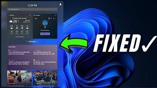 Windows 11 Widgets not Working! (FIXED) | Widgets not showing up Windows 11 (2024)