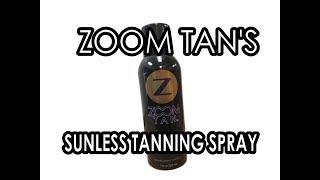 SUNLESS SPRAY INFO | ZOOM TAN