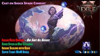 Path of Exile 2 Archmage Stormweaver Spark Cast on Shock Conduit - T18 Breach New insane Setup