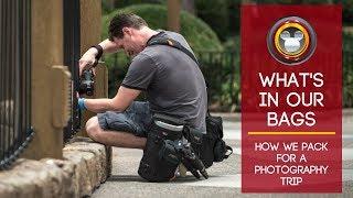 What's In Our Bags -  Camera Gear We Bring On A Photography Trip