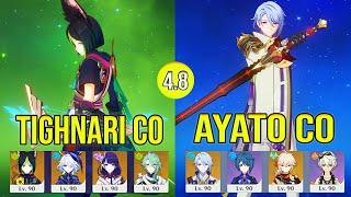 Tighnari C0 & Ayato C0 Spiral AByss Floor 12 Genshin impact