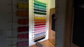 Easy yarn storage #crochet #yarn #yarnstore #yarnlove