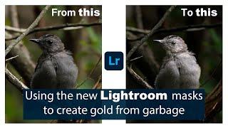 Creating gold from garbage - using the new Lightroom masks